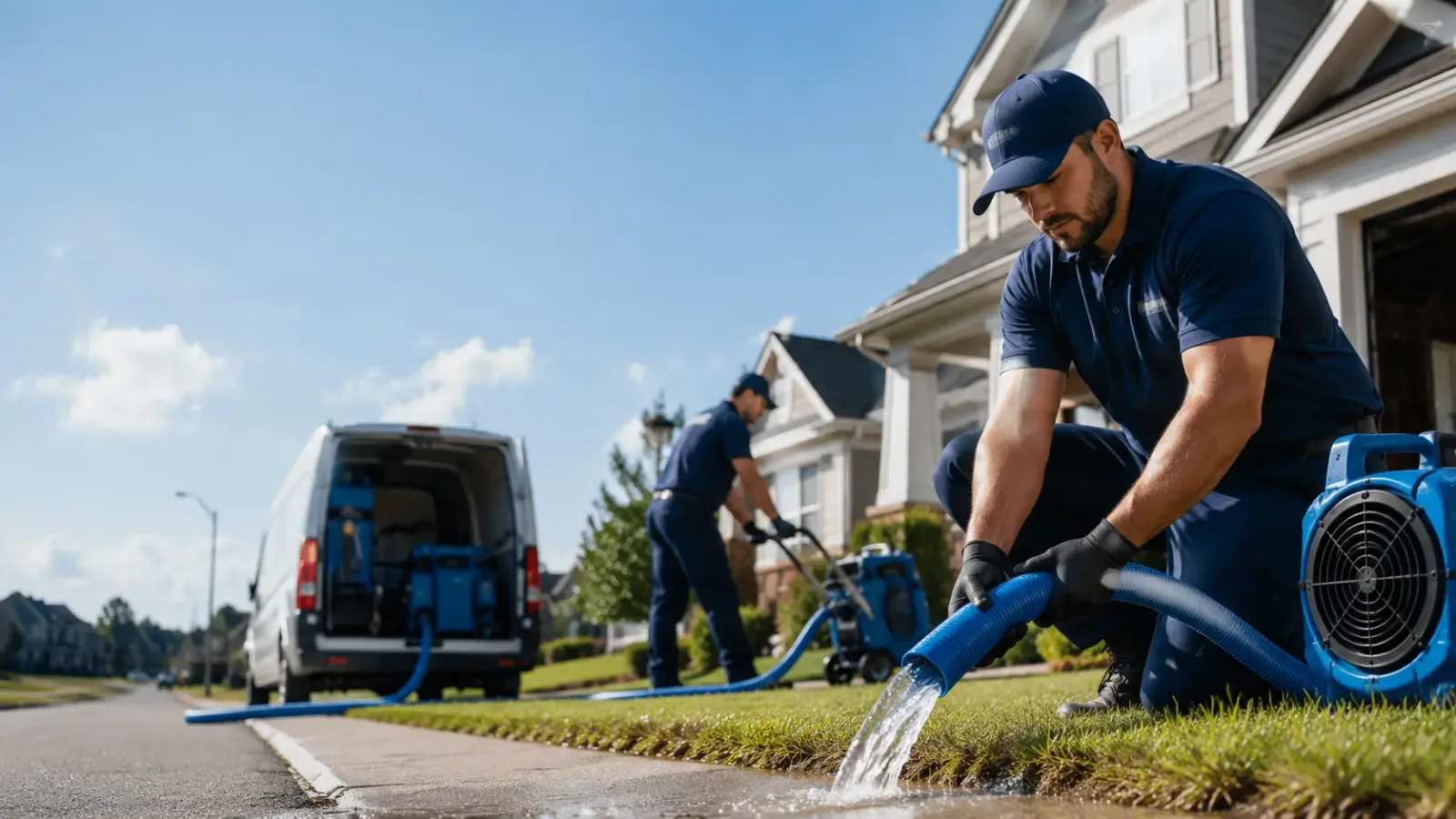Flood Damage Restoration in Cedar Grove, WI